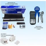 Hcs Cat6 Patch Panel P00-02450/KEYSTONE Jack 00873 J6E-00873/KEYSTONE Jack Sıkma Pensesi K00-00482T