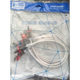 Hcs Cat6 Utp Patch Cord Kablo 0,50 cm 5 Adet Gri