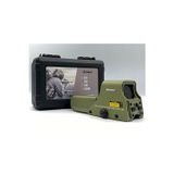 Hd-552 Kırmızı-yeşil Işıklı Profosyonel Tactical Nişangah Reddot Hedefleyici (Haki renk)