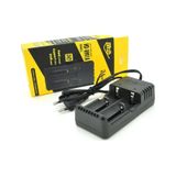 Hd-8991a 3.7v Li-ion 2 Li Pil Şarj Cihazı Fişli 18650-26650-10440-14500-16340-16650-18350-18500