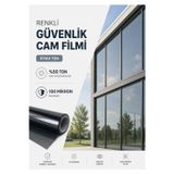 Hd American Renkli Güvenlik Cam Filmi 152 X30 Mt %50