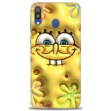 HD Baskılı Kılıf + SERAMİK TAM KAPLAYAN EKRAN KORUYUCU 119 Beyaz Çicek Desenli Samsung Galaxy A10S ile uyumlu