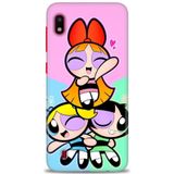 HD Baskılı Kılıf + SERAMİK TAM KAPLAYAN EKRAN KORUYUCU 130 Siyah Samsung Galaxy A10 ile uyumlu