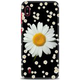 HD Baskılı Kılıf + SERAMİK TAM KAPLAYAN EKRAN KORUYUCU 134 Siyah - Beyaz Samsung Galaxy A10 ile uyumlu