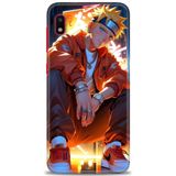 HD Baskılı Kılıf + SERAMİK TAM KAPLAYAN EKRAN KORUYUCU 252 Beyaz - Kalp Samsung Galaxy A10 ile uyumlu