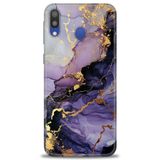 HD Baskılı Kılıf + SERAMİK TAM KAPLAYAN EKRAN KORUYUCU 315 Beyaz Çicek Desenli Samsung Galaxy A10S ile uyumlu