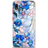 HD Baskılı Kılıf + SERAMİK TAM KAPLAYAN EKRAN KORUYUCU 337 Siyah - Gri Samsung Galaxy A10 ile uyumlu