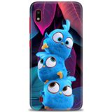 HD Baskılı Kılıf + SERAMİK TAM KAPLAYAN EKRAN KORUYUCU 363 Beyaz - Taba Samsung Galaxy A10 ile uyumlu