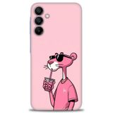HD Baskılı Kılıf + SERAMİK TAM KAPLAYAN EKRAN KORUYUCU 402 Beyaz Çicek Desenli Samsung Galaxy A16 ile uyumlu