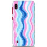 HD Baskılı Kılıf + SERAMİK TAM KAPLAYAN EKRAN KORUYUCU 429 Siyah - Beyaz - Gri Samsung Galaxy A10 ile uyumlu