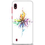 HD Baskılı Kılıf + SERAMİK TAM KAPLAYAN EKRAN KORUYUCU 88 Siyah - Blur Samsung Galaxy A10 ile uyumlu