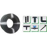 Hd Gurup 16X25 Delikli Damlama Borusu Set 50 Metre