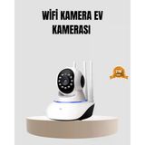 Hd Ip Kamera – Gece Görüşlü, Hareket Sensörlü, Mobil Takip Ve Çift Yönlü Ses P97526s7896