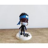 Hd Marketim Naruto Anime Momochi Zabuza Mini Action Figür Oyuncak Biblo Masaüstü Süsü Anahtarlık 7cm