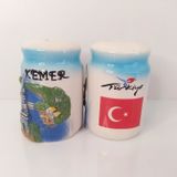Hd Marketim Seramik İkili Tuzluk Baharatlık