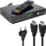 Hd+ Scart Uyumlu Tüm Televizyonlar Için Yüksek Kalite Uydu Alıcısı - Ahşap
