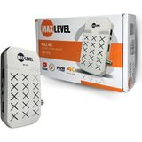 Hd Uydu Alıcı, Tkgks'li, Mpeg4, Hd, Tak-Kullan, Alıcı Göz, Wi-Fi Uyumlu, Max Level - Ahşap - Beyaz