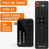 Hd Uydu Alıcısı 1080P, Dvb-S2, 5000 Kanal, 64 Uydu Desteği - Ahşap