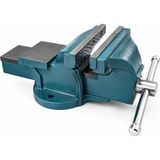HD11100 Sabit Tabanlı 100 mm (10 Cm) Tezgah Mengenesi Turkuaz Renk Sabitleme Mengenesi - Çok Renkli