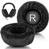 HD668B, SR850, ATH-A900, ATH-AD500X, ATH-A700, AD700X, AD900X, ATH-A990z, ATH-R70X, ATH D700X, AD1000X, AD2000X Kulaklıklar ile Uyumlu Yedek Kulak Pedleri (Kadife Siyah)