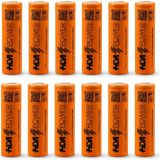 HDA 18650 3.7V 2000mAh 3C/1C Şarj Edilebilir Li-ion Pil 12 Adet