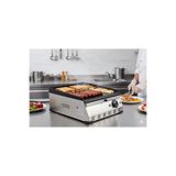 HDF 50x35 Sanayi Tipi Elektrikli Izgara - Büfe ve Kafe İçin Pleyt Izgara Makinesi (220V)