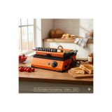 HDF Atababa 8 Dilim Döküm Plaka Ev Tipi Tost Makinesi - Büfe Tipi 220V