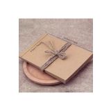 HDF PAZARLAMA 50 adet kraft 10x15cm Davetiyeler, Menüler, Düğünler, DIY Kartlar, öğretmenler günü için Uygun