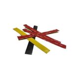 Hdg 3m 5925F Vhb Güçlü Çift Taraflı Bant 14CM x 1.5 cm 50 Adet - 14 x 1,5 cm - Çok Renkli