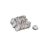 Hdg 3M Yapışkanlı Rozet Mıknatısı Yaka Tutucu kartı mıknatısı İsimlik mıknatısı - 21 mm çap - 5 Set