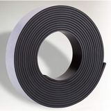 Hdg Çok Güçlü Yapışkanlı Mıknatıs -Kes Kullan Magnet Mıknatısı Yapışkanlı Şerit Mıknatıs -Seçenekli - 20 mm genişlik - 1,7 mm kalınlık - 1 metre - Koyu Kahverengi