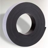 Hdg Çok Güçlü Yapışkanlı Mıknatıs -Kes Kullan Magnet Mıknatısı Yapışkanlı Şerit Mıknatıs -Seçenekli - 20 mm genişlik - 1,7 mm kalınlık - 5 metre - Koyu Kahverengi
