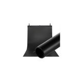 Hdg Fotoğraf Fonu Siyah Plastik Stüdyo Çekim Fonu 70x100 Cm - Özel Karton Tüp Ruloda