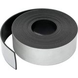 Hdg Geniş ve Kalın Yapışkanlı Şerit Mıknatıs Magnet Genişlik 5 cm - Kalınlık 2,2 mm - 2 metre - Siyah