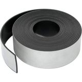 Hdg Geniş ve Kalın Yapışkanlı Şerit Mıknatıs Magnet Genişlik 5 cm - Kalınlık 2,2 mm - 5 metre - Siyah