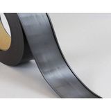 Hdg Kanallı Etiket Raf Magneti , Şerit Mıknatıs, Esnek Magnet -Genişlik ve Metre Seçenekli - 1 Adet - 7 cm genişlik - 5 metre - Siyah
