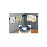 Hdg Mıknatıs Tutan Yapışkanlı Metal Şerit Bant Siyah - 2 Cm Genişlik - 3 Metre Uzunluk