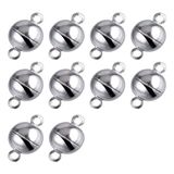 Hdg Mıknatıslı Klips Takı Bileklik Kolye Takı Kapama Aparatı 6 mm Çap - 10 set
