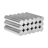Hdg Mini Neodyum Mıknatıs Magnet Yuvarlak Çap:6x1,5 mm - 100 Adet - Gümüş