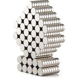 Hdg Mini Neodyum Mıknatıs Magnet Yuvarlak Çap:6x1,5 mm - 20 Adet - Gümüş