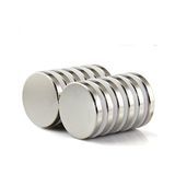 Hdg Neodyum Halka Mıknatıs Güçlü Manyetik Disk D20x3 mm Yüksek Çekim Kapasiteli - 2 Adet
