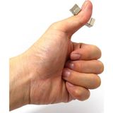 Hdg Neodyum Mıknatıs, Çap 10X10X5 mm Kare Magnet Süper Güçlü Magnet - 50 Adet - Gümüş