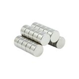 Hdg Neodyum Mıknatıs D10 x 5 mm - 10'lu - Yuvarlak Güçlü Neodyum