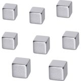 Hdg Neodyum Mıknatıs Magnet - 10X10X10MM - 5 Adet - Gümüş