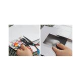Hdg Yapışkanlı Fotoğraf Magneti, 6cm X9 cm Tabaka Plaka Magnet Mıknatıs - 5 Adet - Koyu Kahverengi