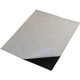 Hdg Yapışkanlı Fotoğraf Magneti, 6cm X9 cm Tabaka Plaka Magnet Mıknatıs - 50 Adet - Koyu Kahverengi
