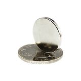 Hdg Yuvarlak Güçlü Neodyum Mıknatıs D20X2 mm - 2 Adet - Gümüş