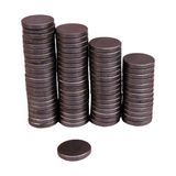 Hdg Yuvarlak Mıknatıs Siyah Süsleme Mıknatısı 15X3 mm Ferrit Süs Magnet - 100 Adet