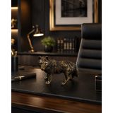 Hdmarketim.com Kurt Biblo Dekoratif Polyester Heykel Ofis ve Salon Masa Üstü Obje 22x16 cm