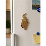 Hdmarketim.com Magnet Kaplumbağa Buzdolabı Süsü 8x6 CM – Taş İşlemeli Dekoratif Türkiye Hediyelik Magnet
